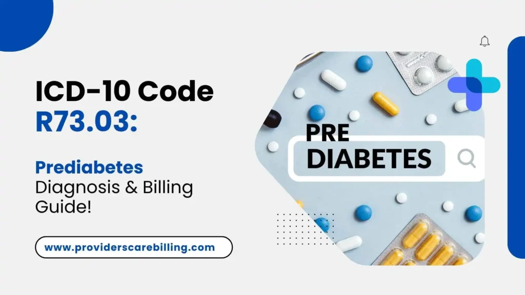 ICD-10 Code R73.03 Prediabetes Diagnosis & Billing Guide