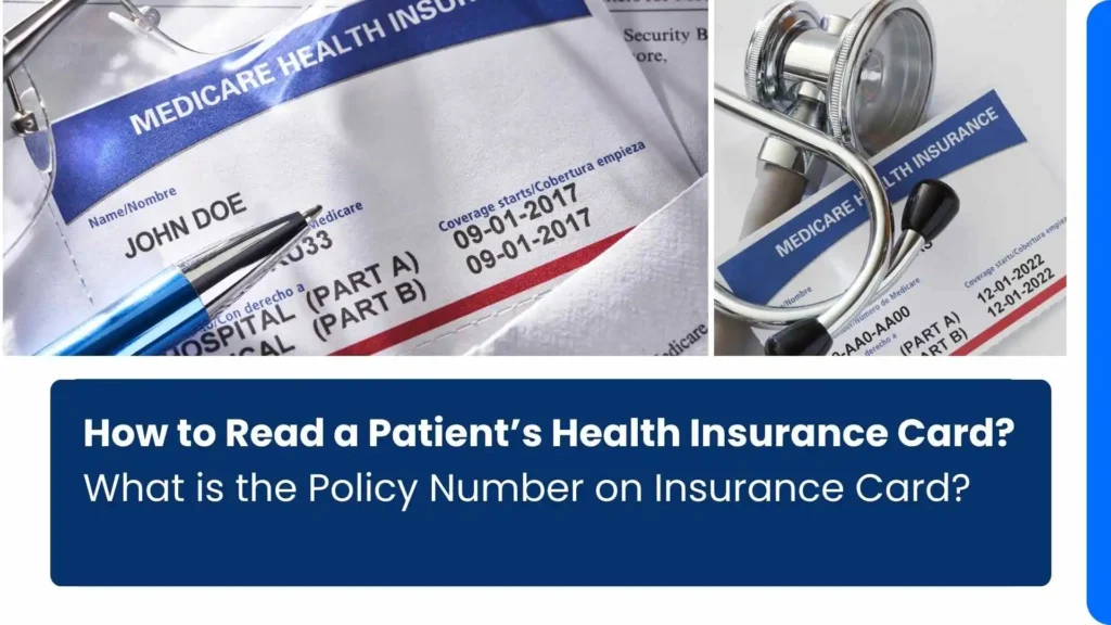 Policy Number on Insurance Card