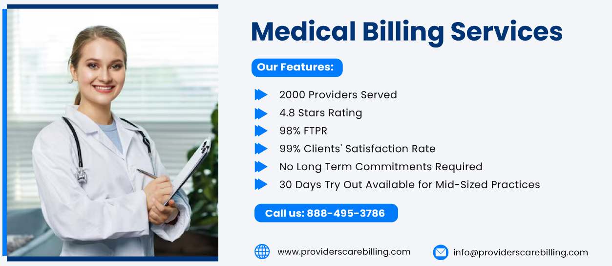 Providers Care billing LLc medical billing company website banner medical billing services
