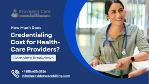 Healthcare provider reviewing documents to understand credentialing cost for insurance approvals