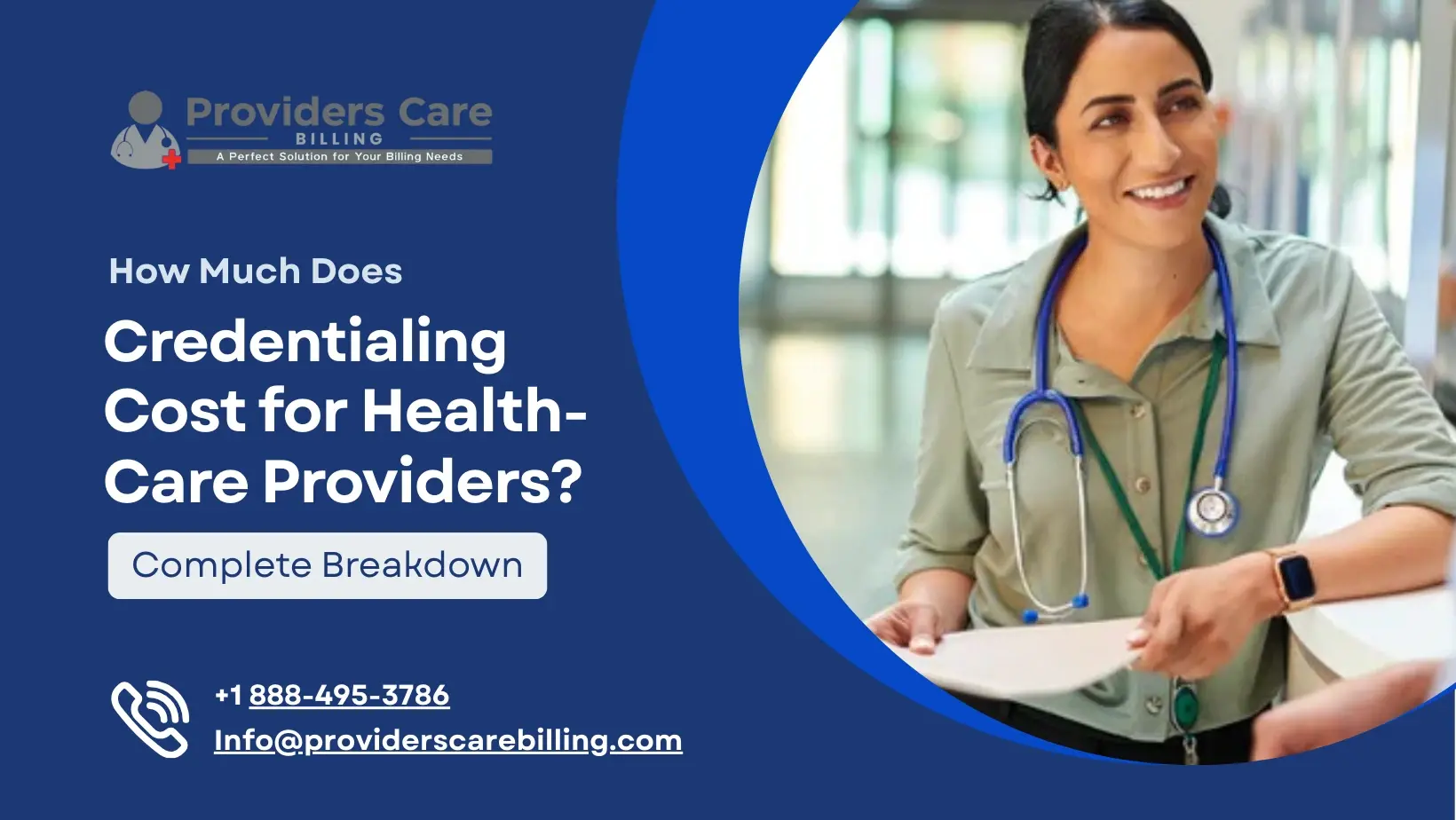 Healthcare provider reviewing documents to understand credentialing cost for insurance approvals