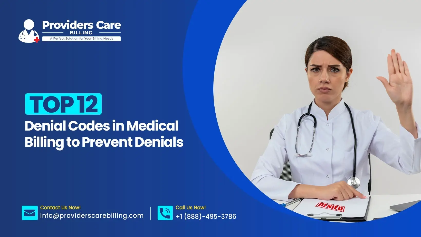 Top denial codes in medical billing to prevent claim denials and boost revenue