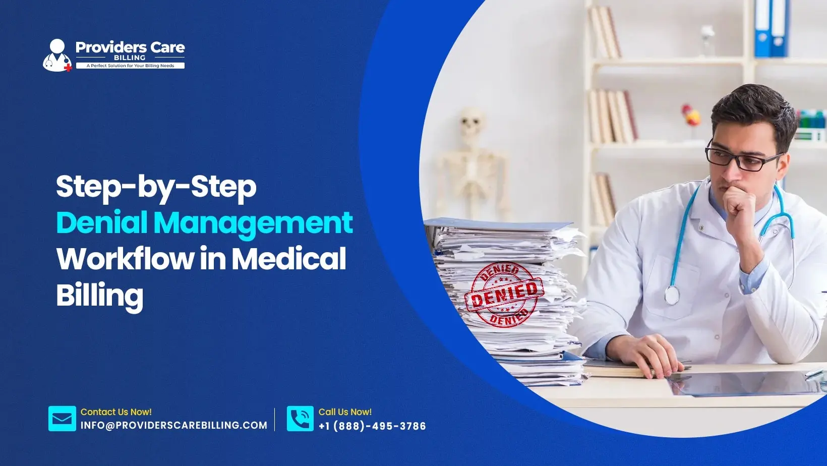 Step-by-step denial management workflow in medical billing