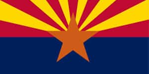 Arizona state flag representing healthcare revenue cycle management solutions.
