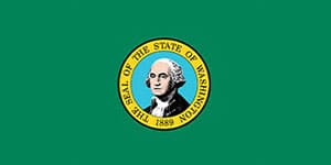 Washington state flag representing professional medical billing services.