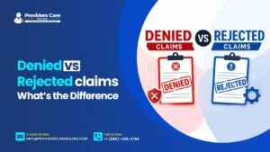 Denied vs rejected claims in medical billing difference explained