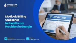 Medicaid billing guidelines in Georgia for healthcare providers 2026