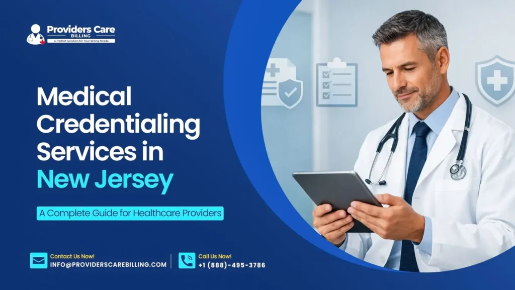 Medical credentialing services in New Jersey helping healthcare providers complete payer enrollment and insurance credentialing faster.