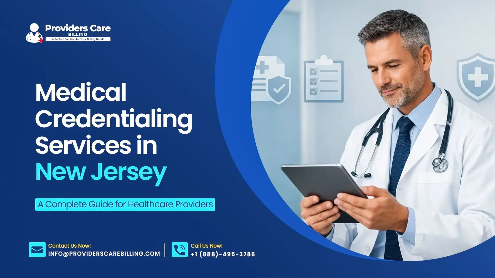 Medical credentialing services in New Jersey helping healthcare providers complete payer enrollment and insurance credentialing faster.